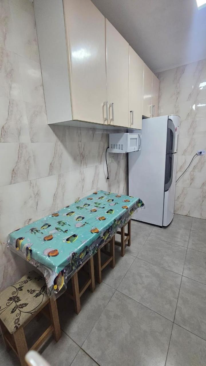 Apartamento De Frente E Com Vista Para O Mar Praia Grande  Buitenkant foto