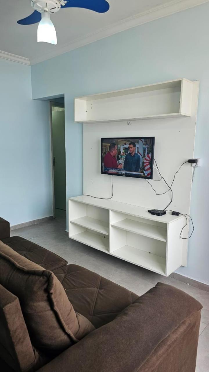 Apartamento De Frente E Com Vista Para O Mar Praia Grande  Buitenkant foto